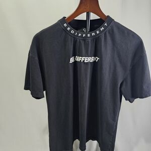 Be Different | Plane Autism Awarness Mens Small Premium Tri Blend T-Shirt